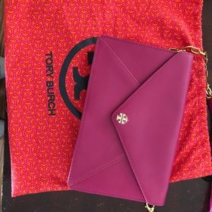 Tory Burch Robinson envelope clutch